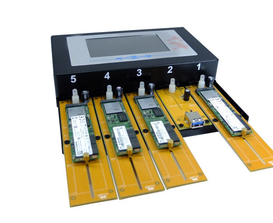 全功能型 M.2 NVMe SSD/SATA/USB 拷貝機(jī)(HTU3N)
