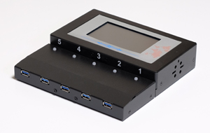 便攜式M.2硬盤拷貝機(jī) 速度、性能實測: 多個裝置同時復(fù)制